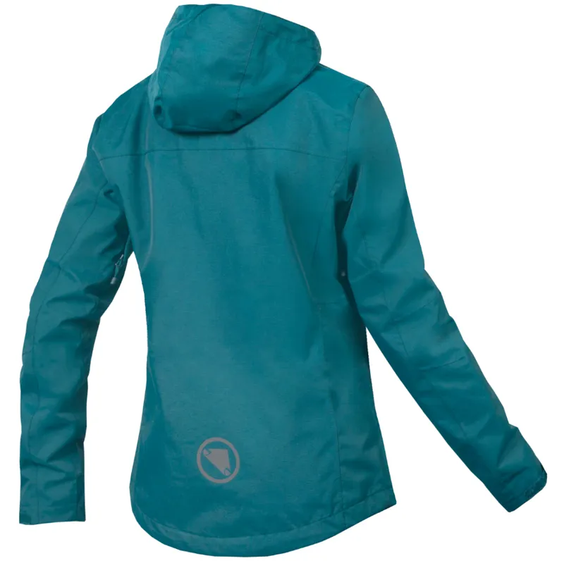 Endura Women's Hummvee Waterproof Hooded Jacket Teal-1